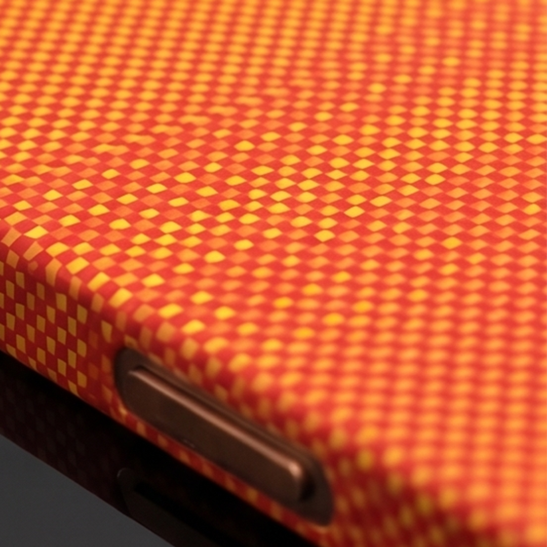 Orange Carbon Case